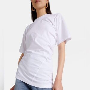 Toteme White Short Sleeve Tee  size small